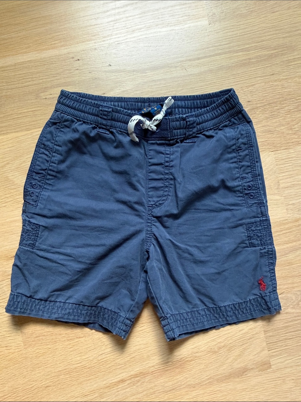 Polo by Ralph Lauren Navy Shorts with Yellow Tag